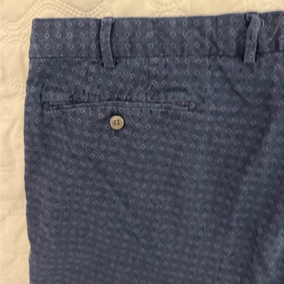 Polo Ralph Lauren Men's Size 42 Textured Blue Chino 9” Straight Fit Shorts - Picture 3 of 8